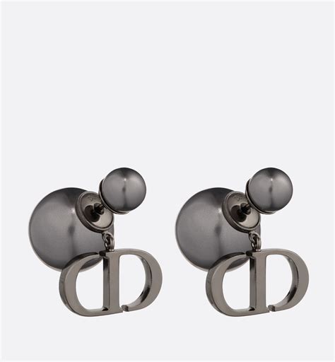 Dior Tribales Earrings Ruthenium